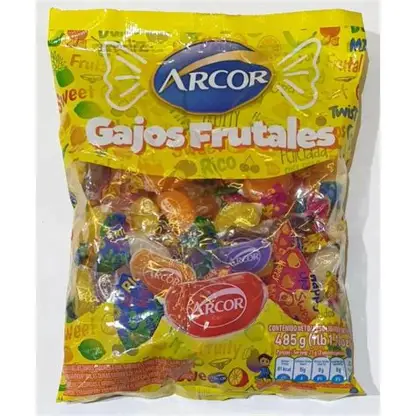 GAJOS FRUTALES ARCOR 485 g.