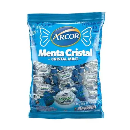 MENTA CRISTAL ARCOR 810 g.