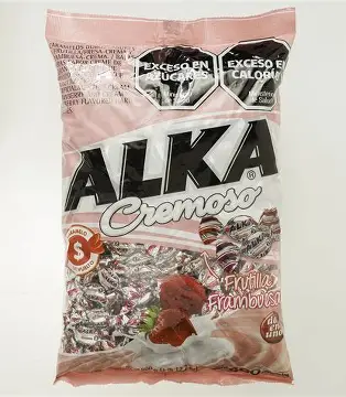 ALKA CREMOSO FRAMBUESA x 400 Und
