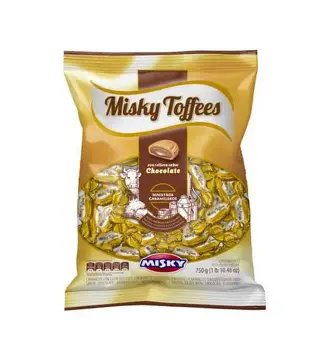 MISKY TOFFEES CHOCOLATE 648 gr