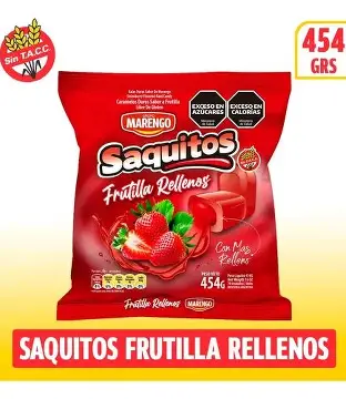 SAQUITO FRUTILLA MARENGO 454 g.