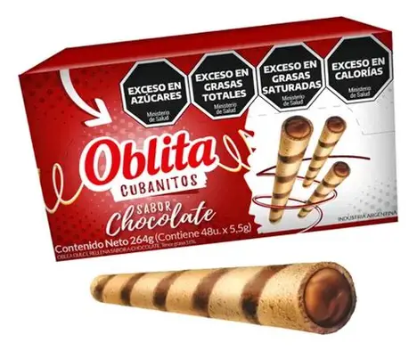 CUBANITO OBLITA x 48 Und CHOCOLATE
