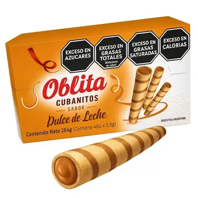 CUBANITO OBLITA x 48 Und DULCE DE LECHE