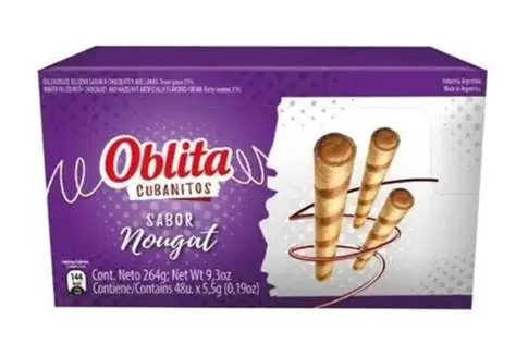 CUBANITO OBLITA x 48 Und NOUGAT