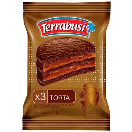 TERRABUSI 70g. TORTA TRIPLE