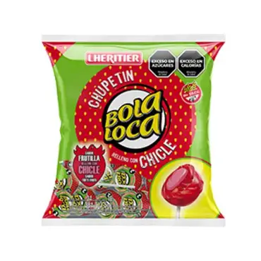 BOLALOCA FRUTILLA x 24 Und