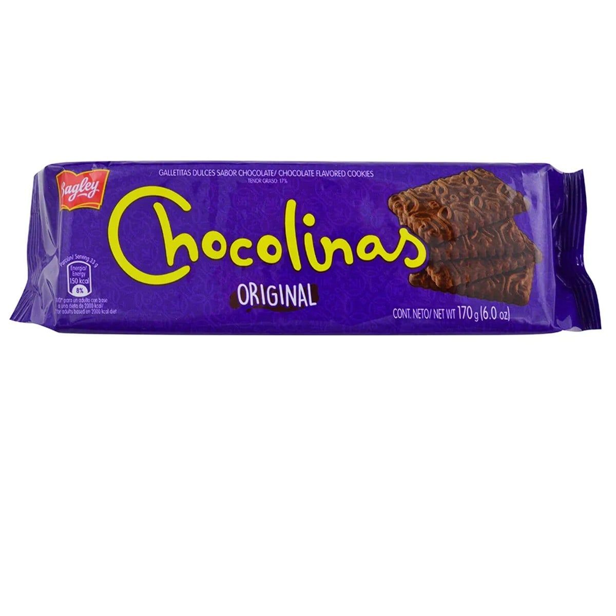 CHOCOLINAS 170 g (LA CAJA 36U)