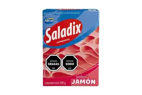 SALADIX 100 gr JAMON (CAJA*24u)