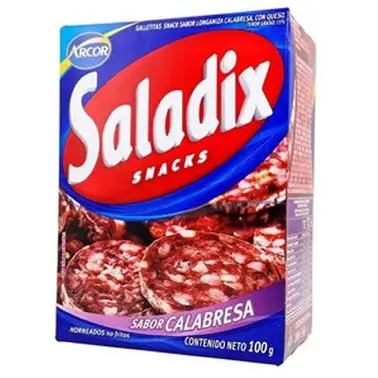 SALADIX CALABRESA 100 gr (CAJA*24u)