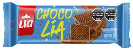 CHOCOLIA 170 g. (CAJA*40u)