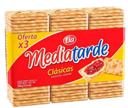 MEDIA TARDE X 3 Und (CAJA*14u)