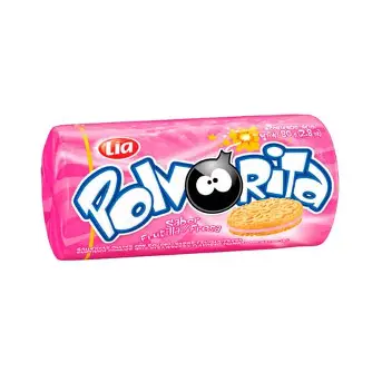 POLVORITAS FRUTILLA 81 g. (CAJA*40u)