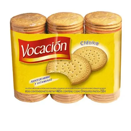 VOCACION x 3 U (LA CAJA X 12U)
