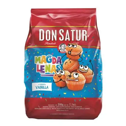 MAGDALENAS DON SATUR VAINILLA (CAJA*10u)