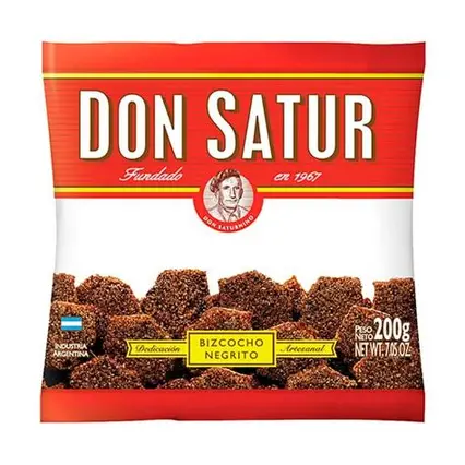 TORTITAS NEGRAS DON SATUR (CAJA*30u)