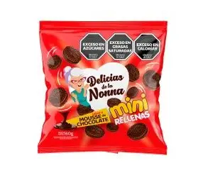 MINI RELLENAS CHOCOLATE (CAJA*24u)