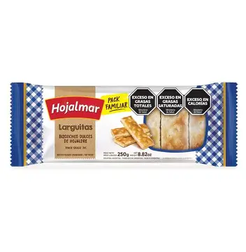 HOJALMAR LARGUITAS 250 gr (CAJA*18u)