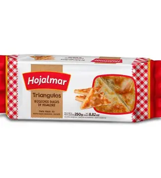 HOJALMAR TRIANGULITOS 250 gr (CAJA*18u)