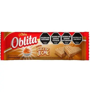 OBLITA 100 g. DULCE DE LECHE (CAJA*48u)