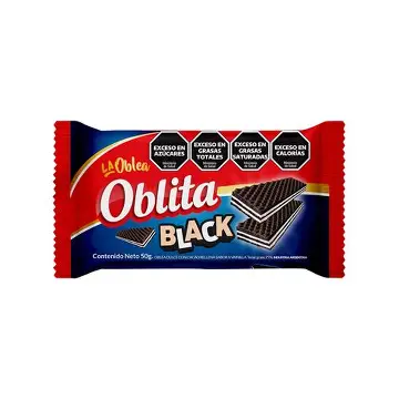 OBLITA  BLACK 50 g. (CAJA*48u)