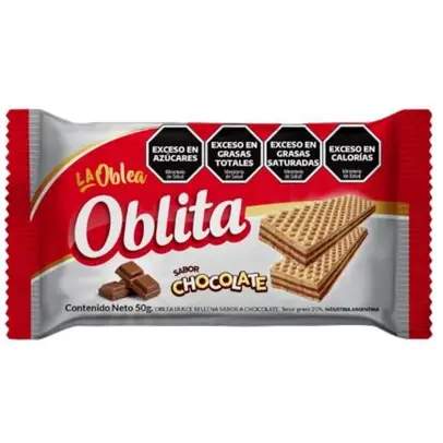 OBLITA  CHOCOLATE 50 g. (CAJA*48u)