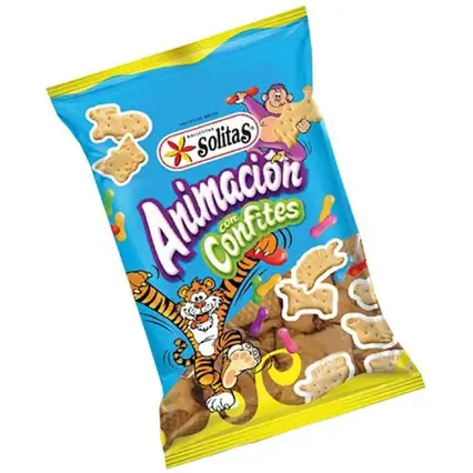 ANIMACION 400 gr SOLITAS  (CAJA*10u)